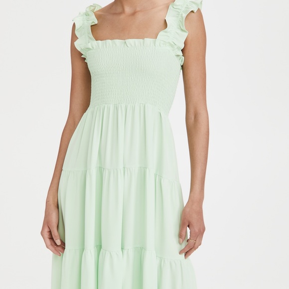 Amanda Uprichard Dresses & Skirts - Amanda Uprichard Adelene Midi Dress Size Large